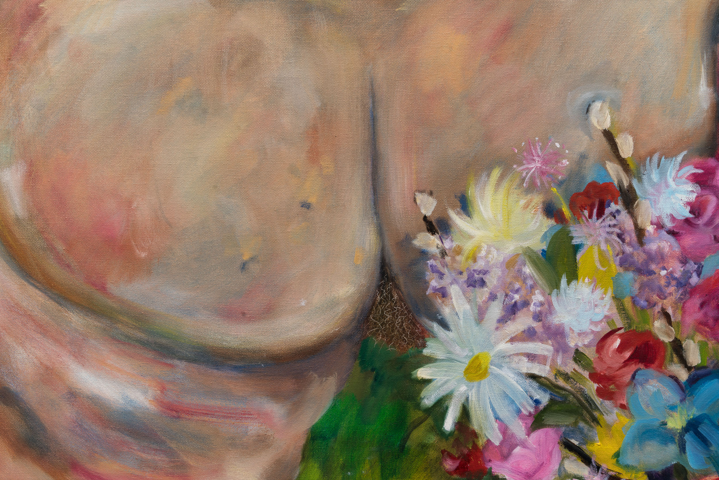 Butts and Flowers Detail